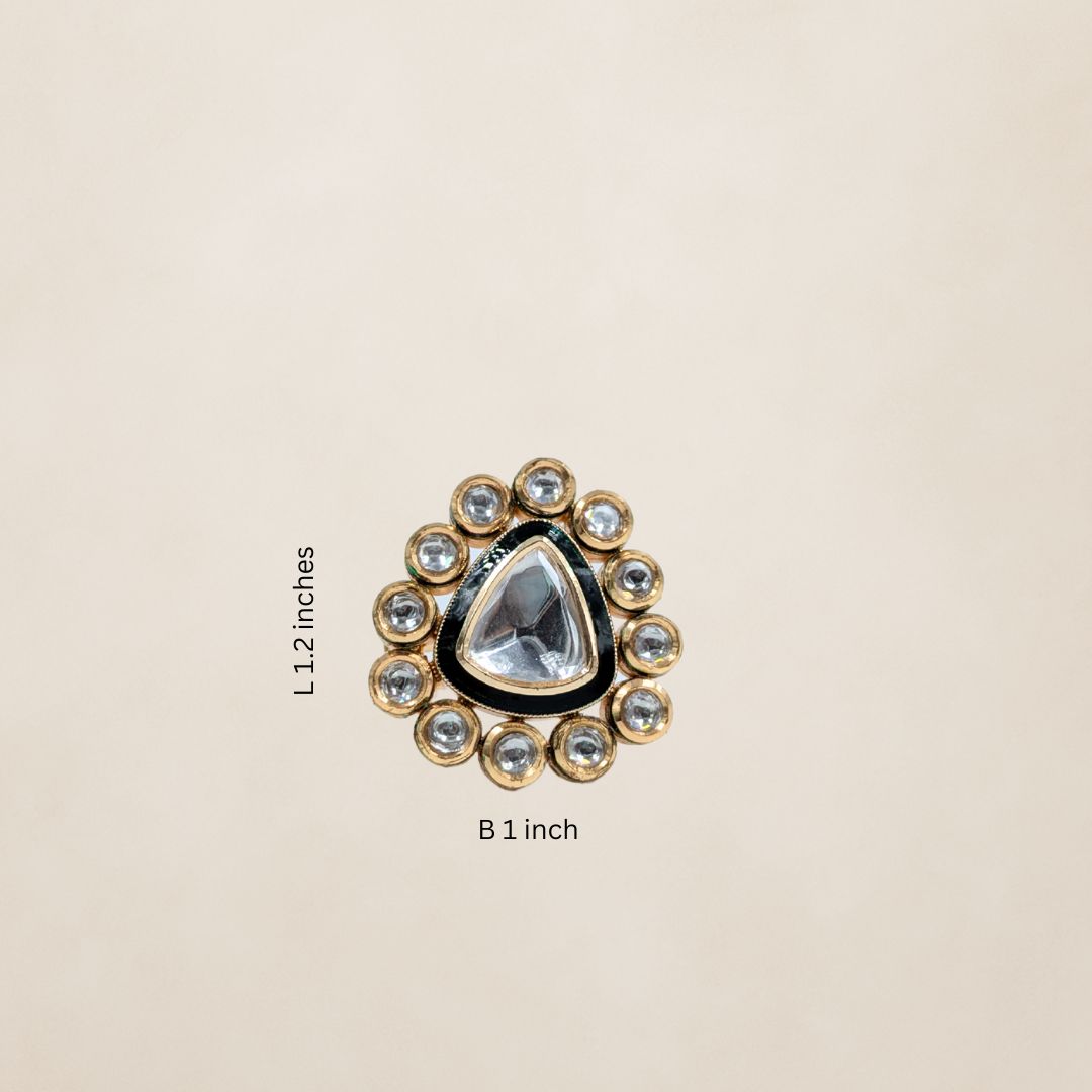 Chandrika Kundan Ring