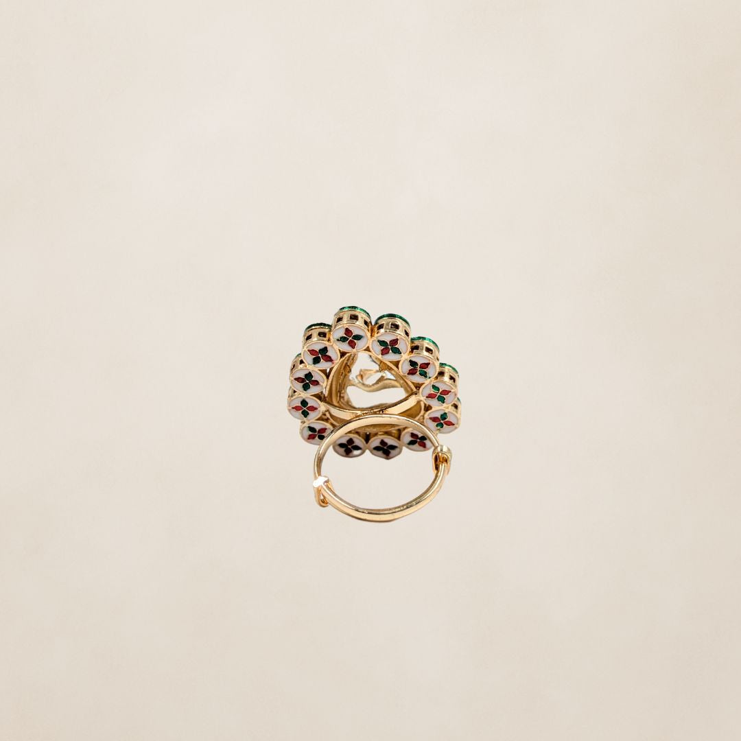 Chandrika Kundan Ring
