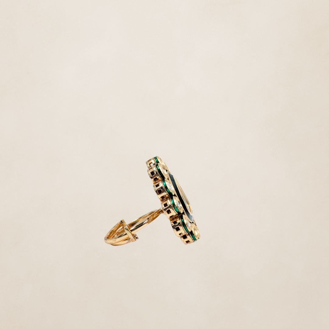 Chandrika Kundan Ring