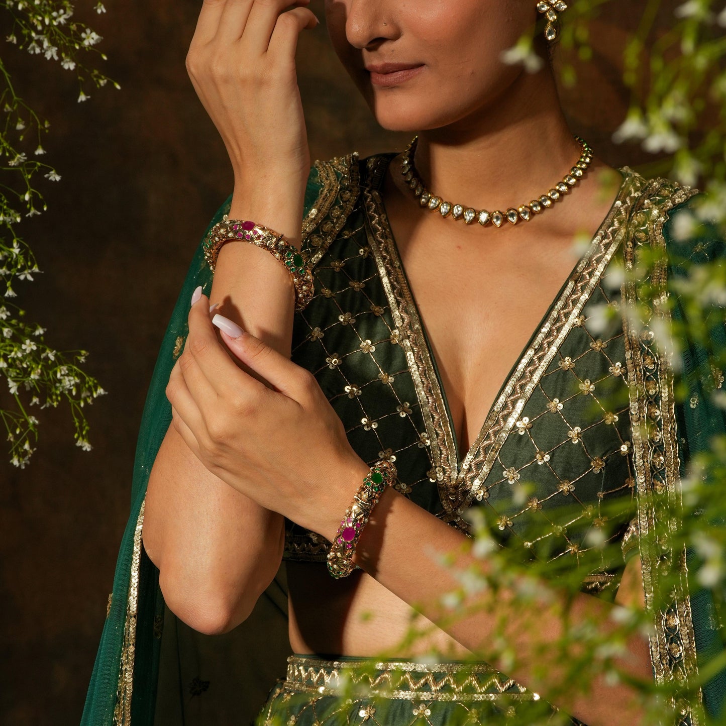 Royal Jadau Bangles – A Timeless Treasure