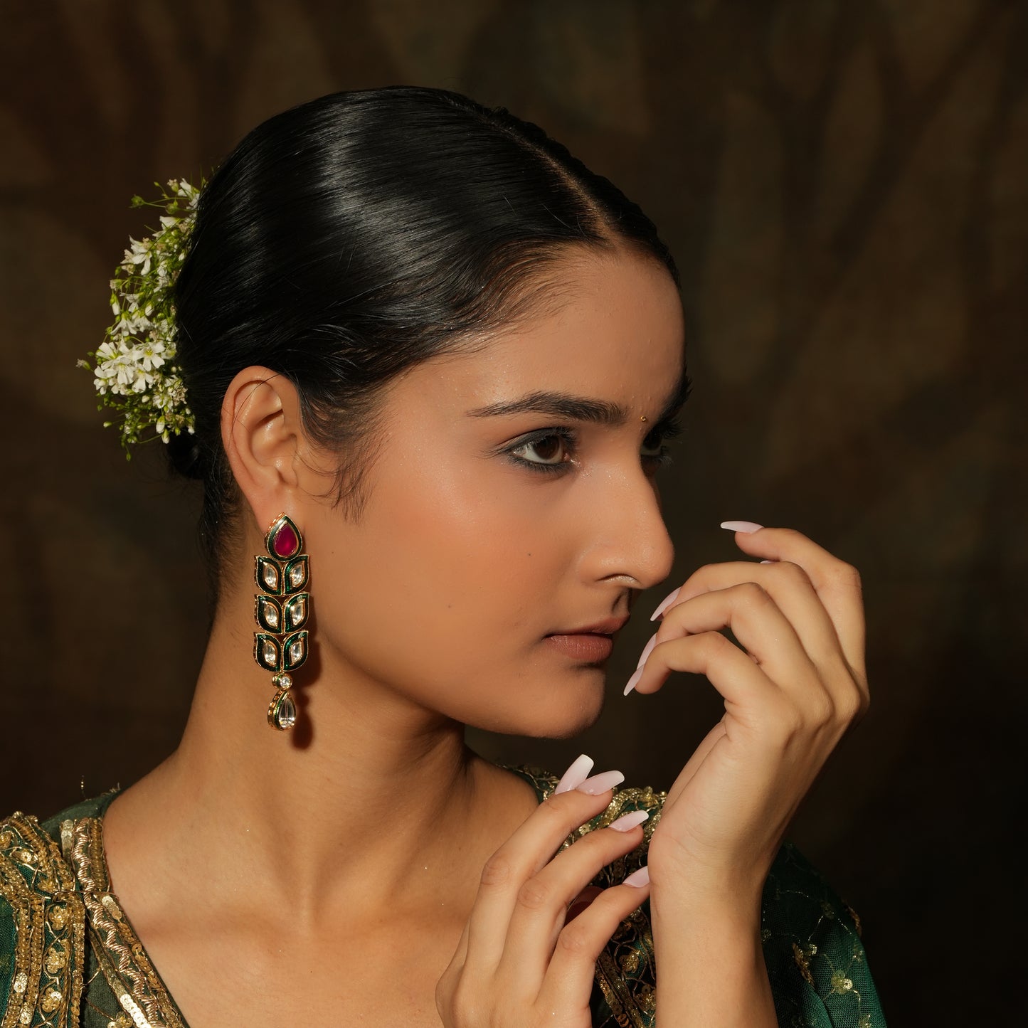 Royal Kundan Earrings – A Perfect Blend of Tradition & Elegance