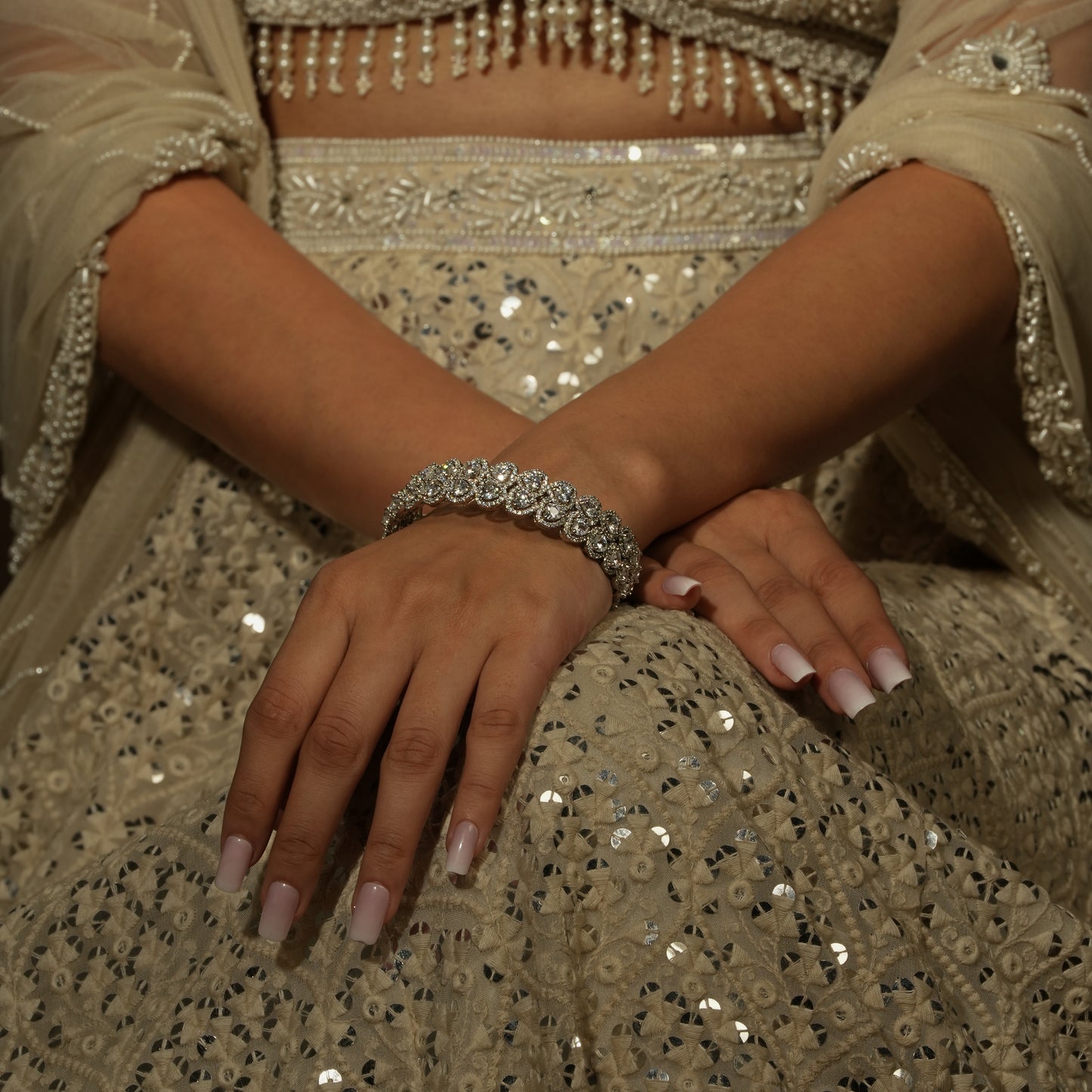 Luxury American Diamond Bangles – A Sparkling Statement