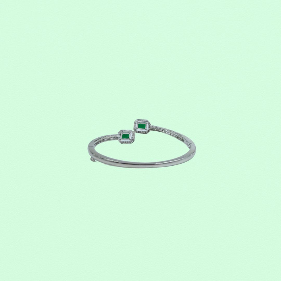 Emerald Grace American Diamond Bracelet