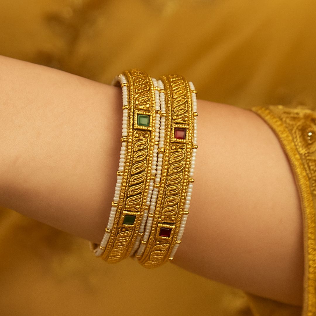Heritage Heirloom Polki Bangles