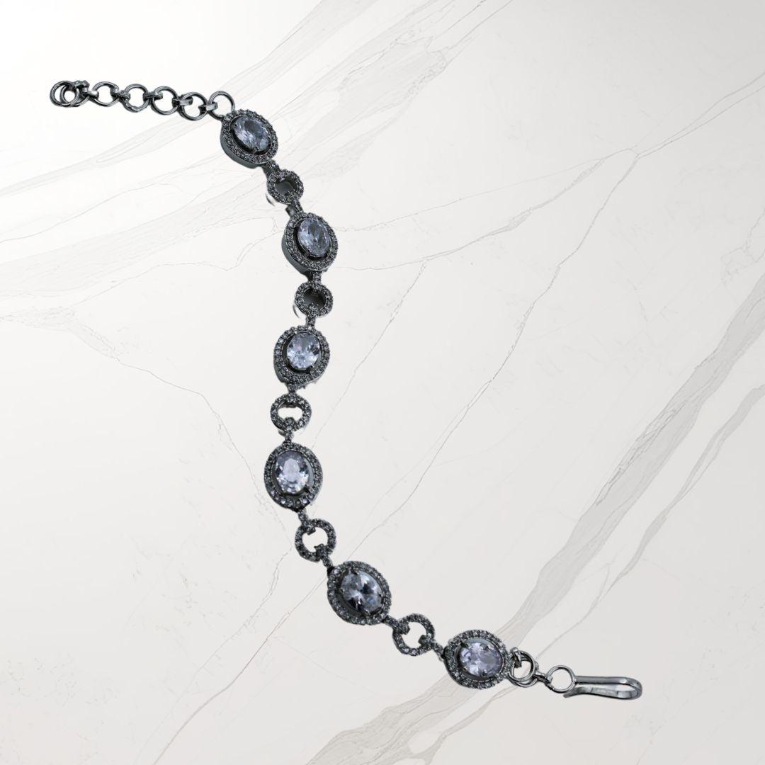 Luna Luxe American Diamond Bracelet