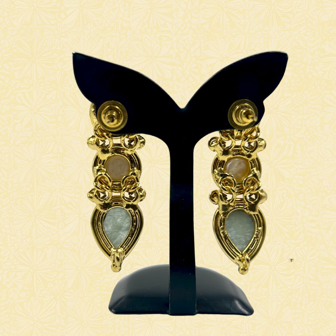 Mystic Royale Triple Drop Earrings