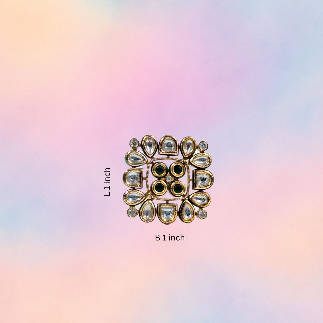 Rajkumari Kundan Ring