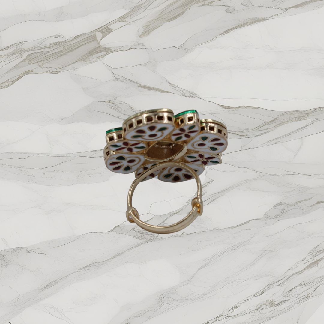 Royal Radiance Kundan Ring