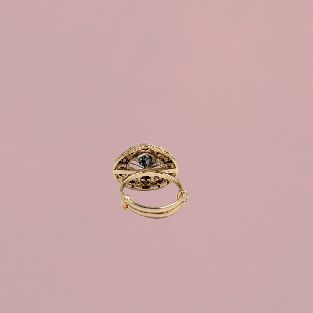 Ruhani Kundan Ring