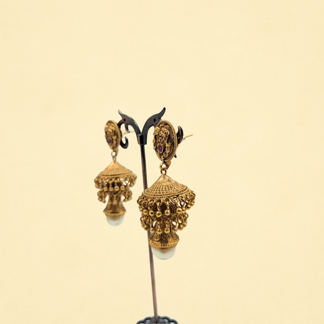 Sharvani Temple Jhumkas