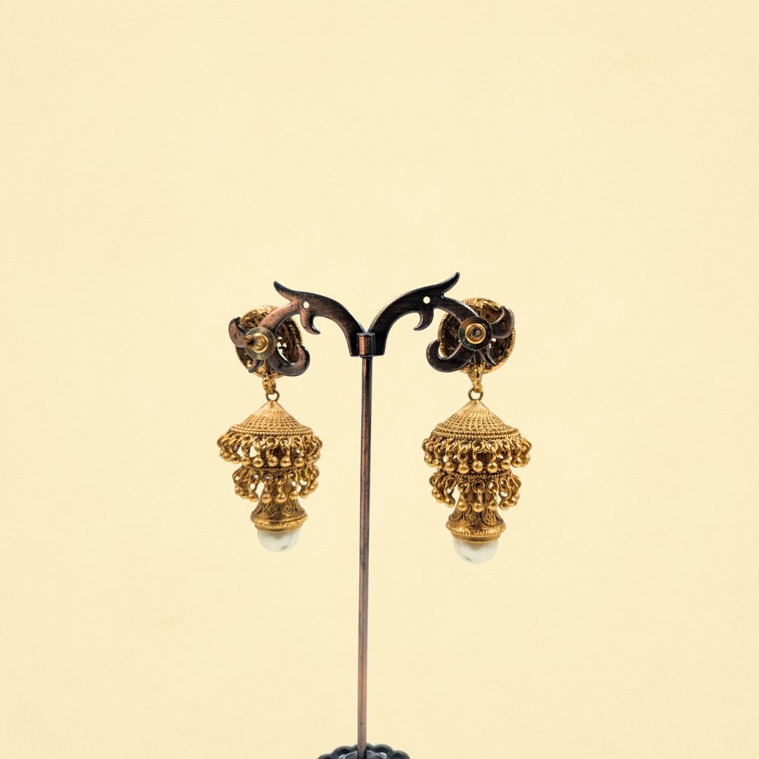 Sharvani Temple Jhumkas