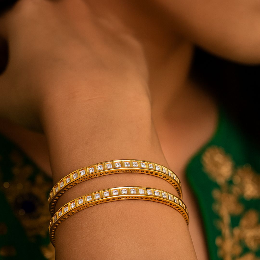 Sitara Kundan Elegance Bangles