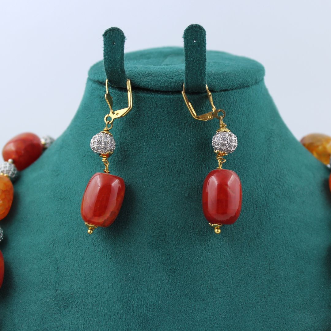 Sunset Glow Korean Fashion Jewelry Set