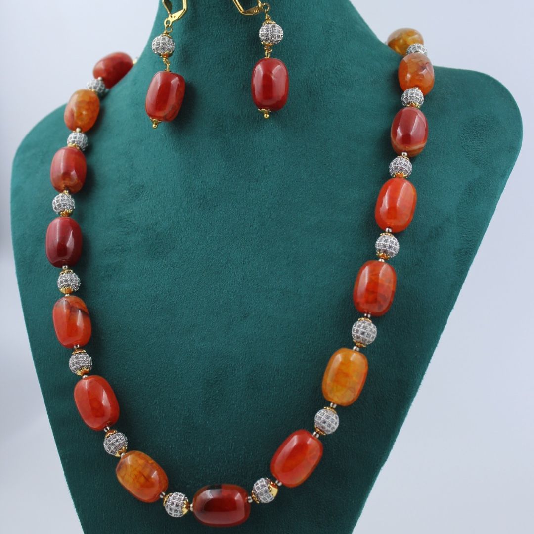 Sunset Glow Korean Fashion Jewelry Set