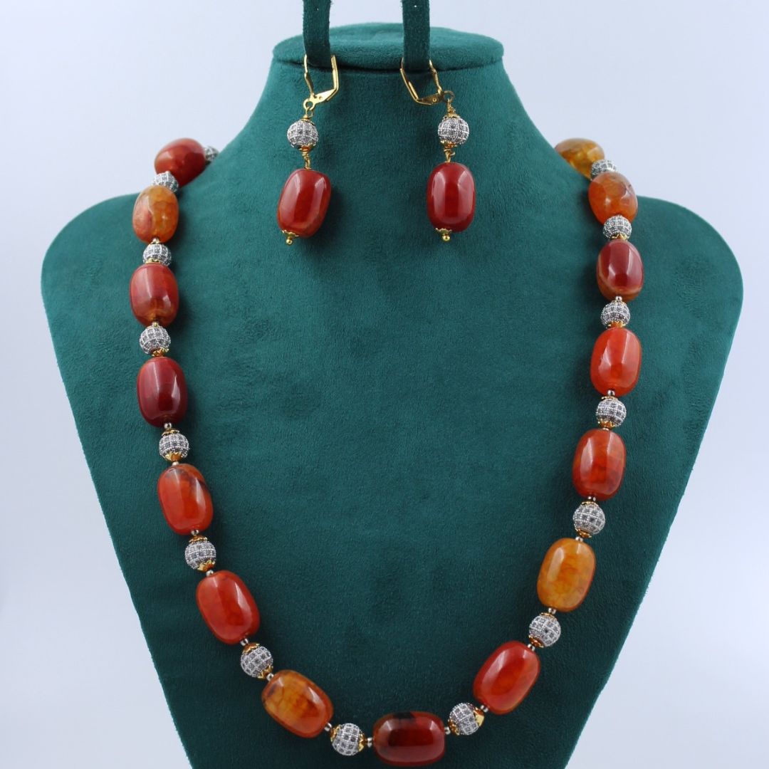 Sunset Glow Korean Fashion Jewelry Set