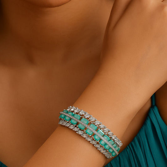 Aqua Luxe American Diamond Bracelet