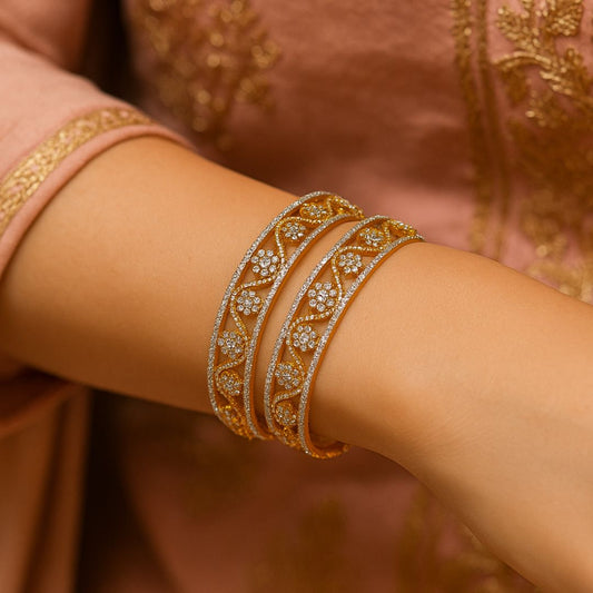 Celestia Sparkle American Diamond Bangles
