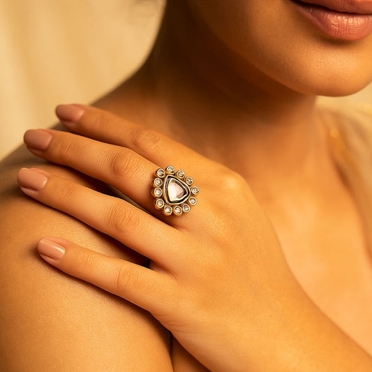 Chandrika Kundan Ring