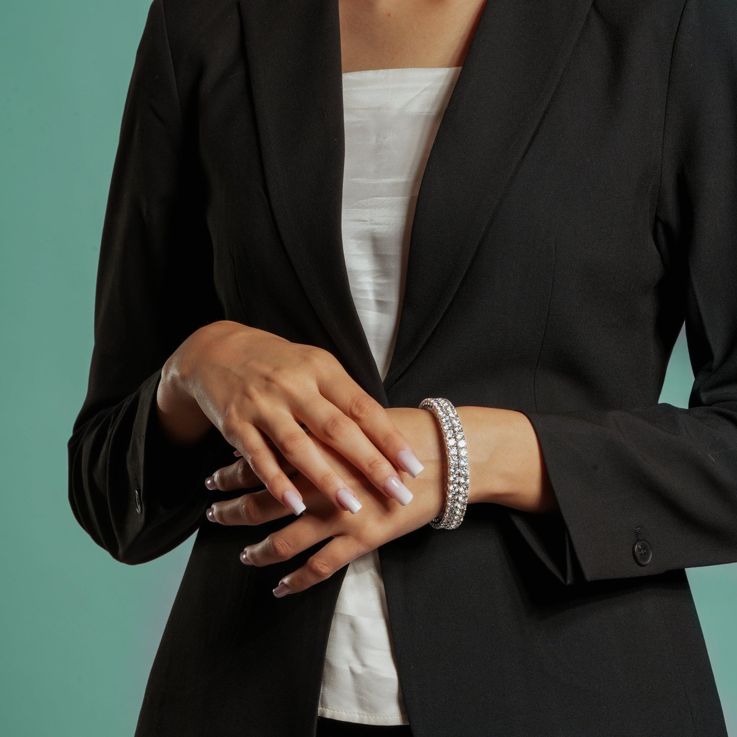 Elegant American Diamond Bangles – A Timeless Statement