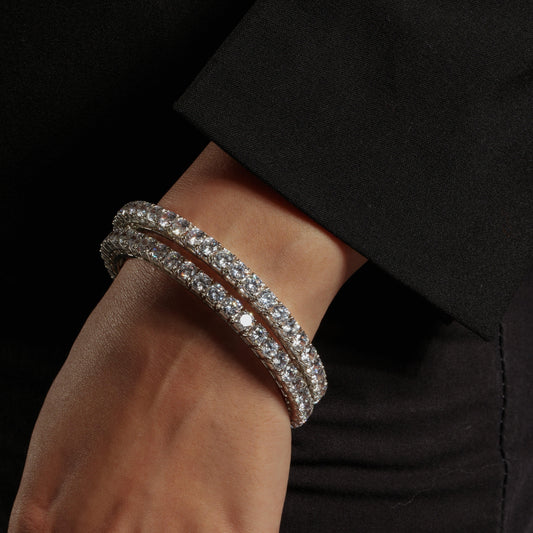 Elegant American Diamond Bangles – A Timeless Statement