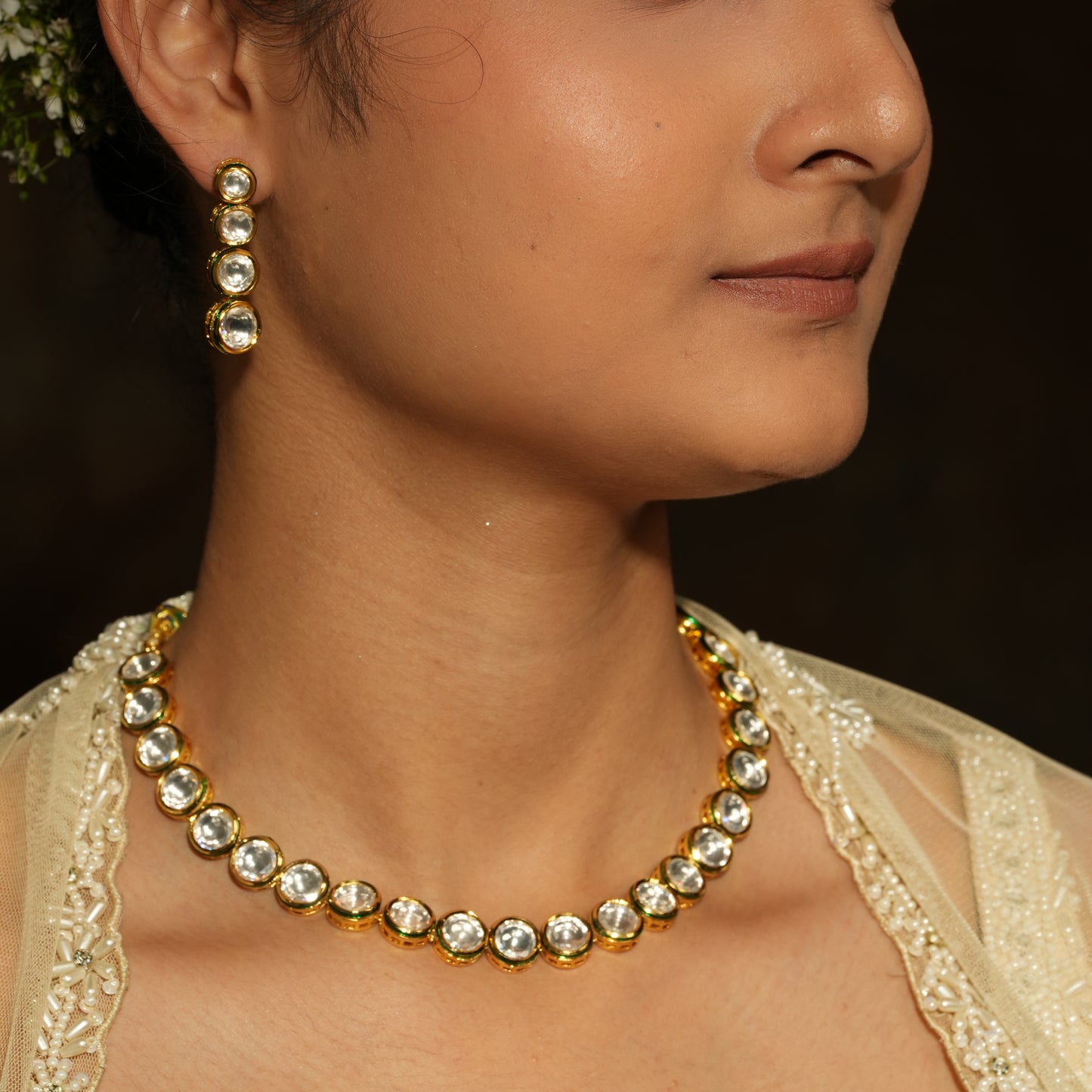 Eternal Glow Kundan Necklace