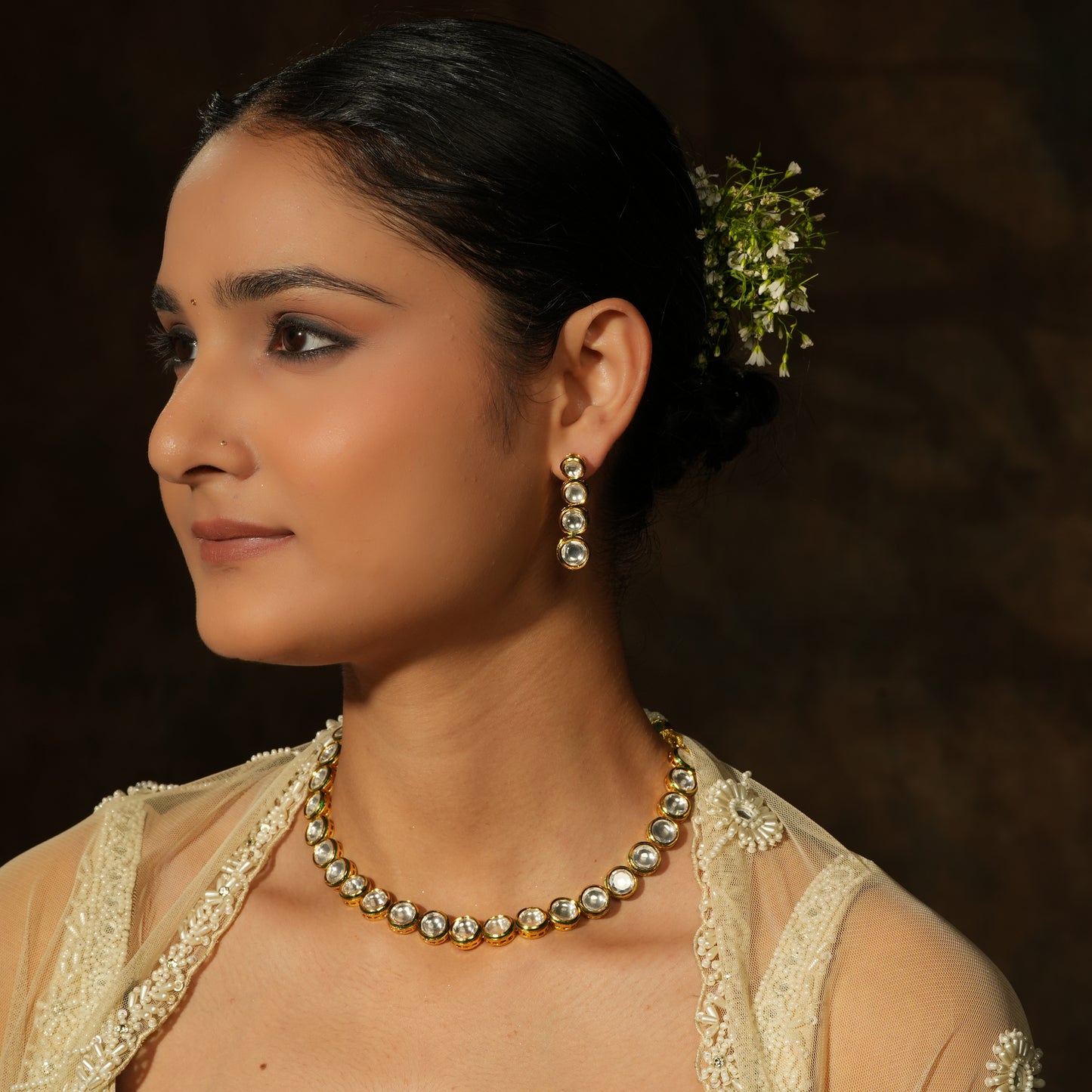 Eternal Glow Kundan Necklace