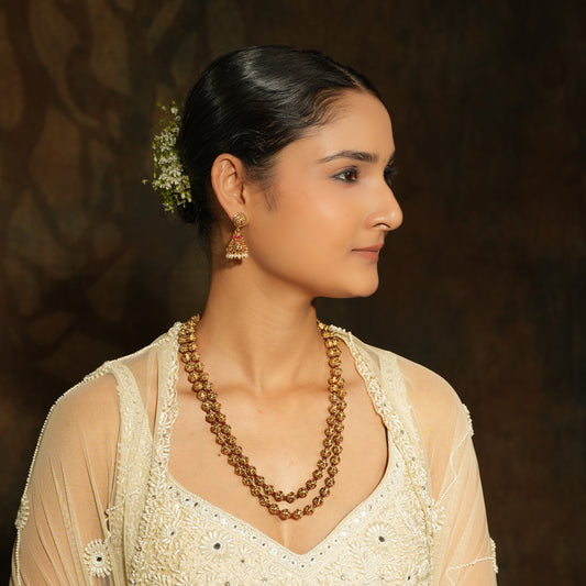 Regal Gold Necklace Set