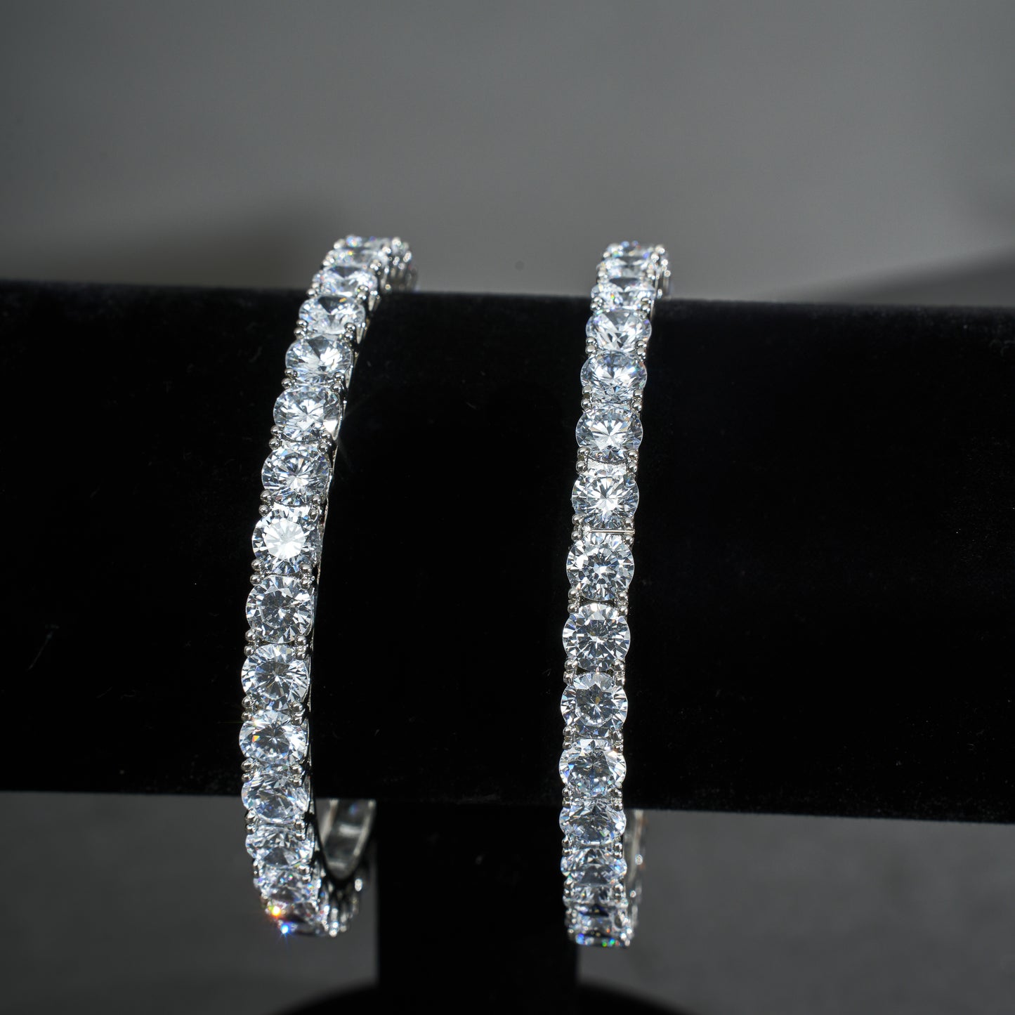 Dazzling Solitaire American Diamond Bangles