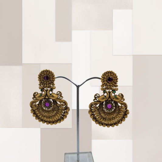 Devi Elegance Temple Earrings