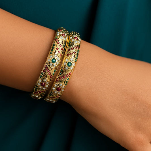 Eternal Grace Jadau Bangles
