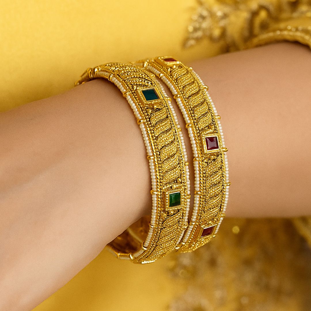 Heritage Heirloom Polki Bangles