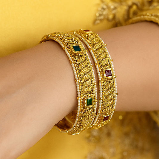 Heritage Heirloom Polki Bangles