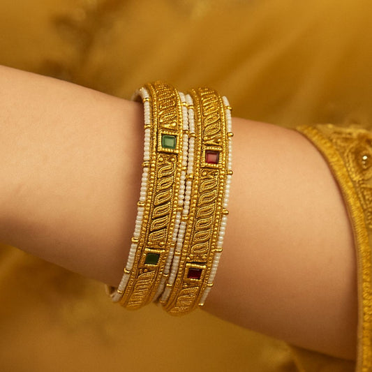 Heritage Heirloom Polki Bangles