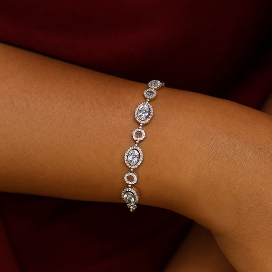 Luna Luxe American Diamond Bracelet