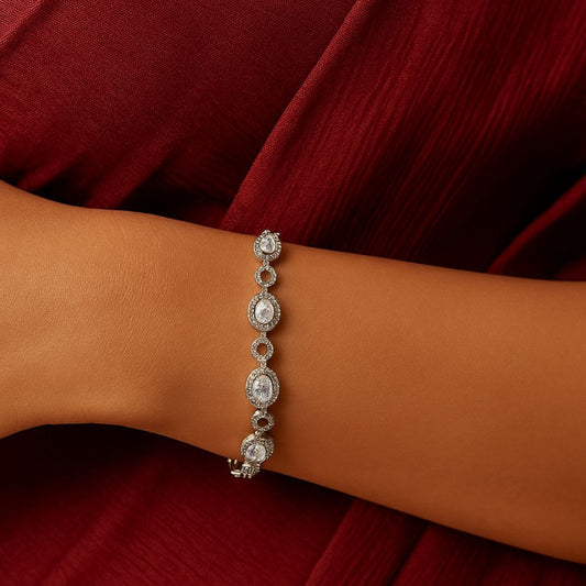 Luna Luxe American Diamond Bracelet