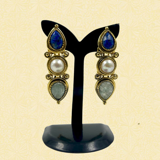 Mystic Royale Triple Drop Earrings