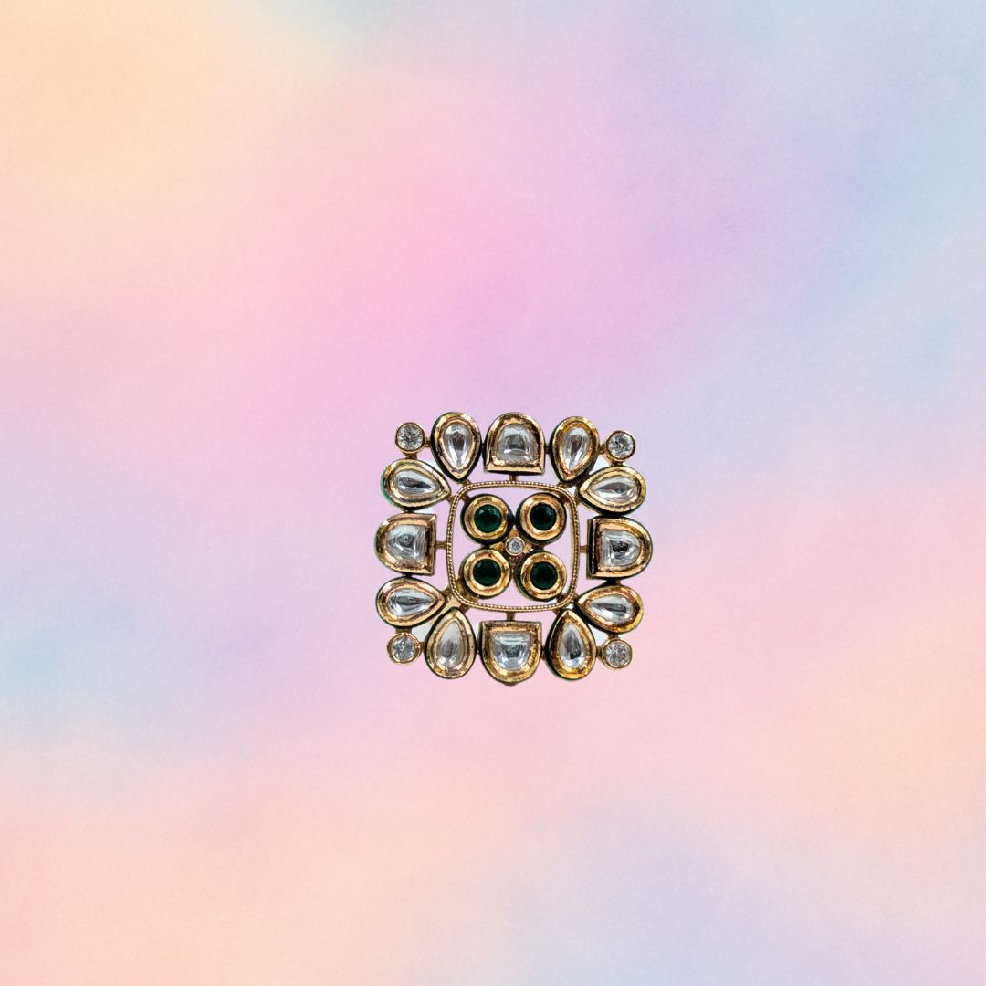 Rajkumari Kundan Ring