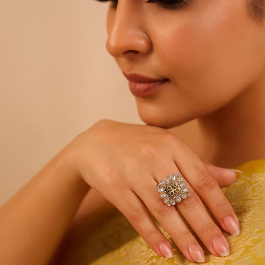 Rajkumari Kundan Ring
