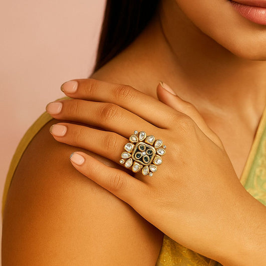 Rajkumari Kundan Ring