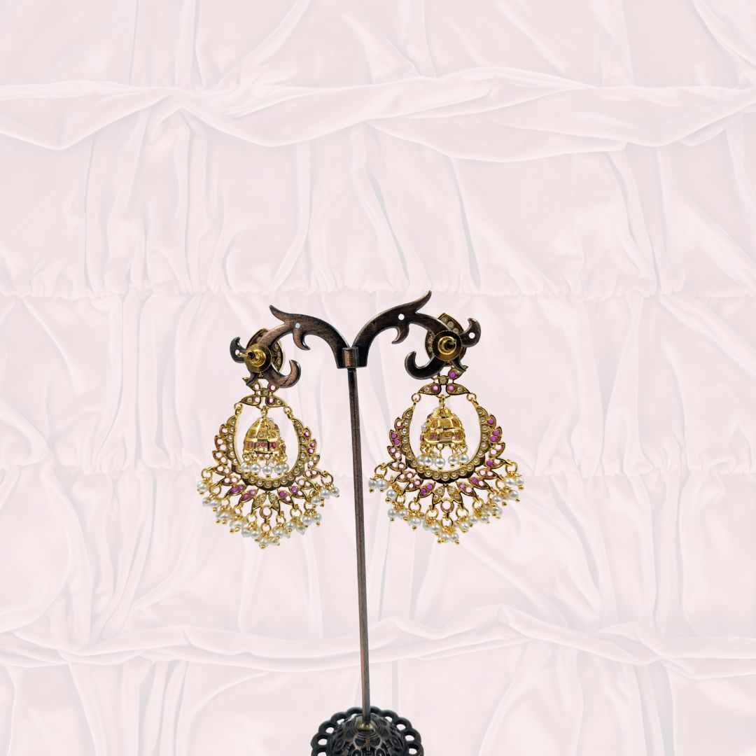 Rasika Ruby Pearl Chandbalis