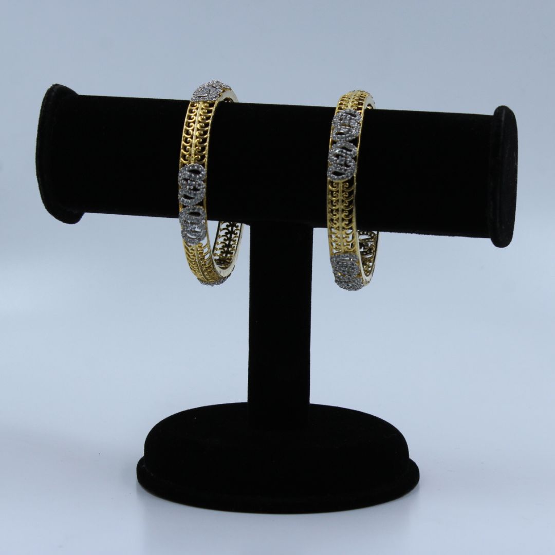 Regal Twist American Diamond Bangles