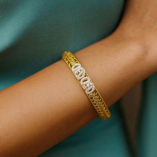 Regal Twist American Diamond Bangles