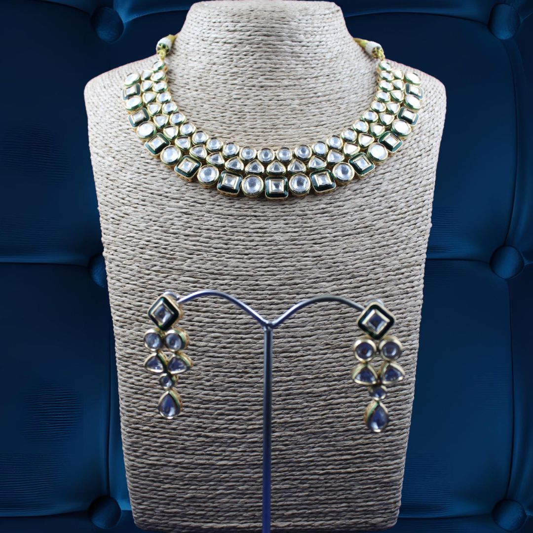 Royal Radiance Kundan Necklace Set