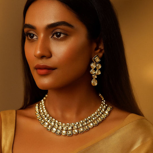 Royal Radiance Kundan Necklace Set