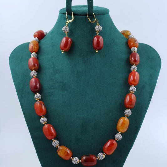 Sunset Glow Korean Fashion Jewelry Set