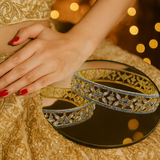 Tara Filigree Glow AD Bangles