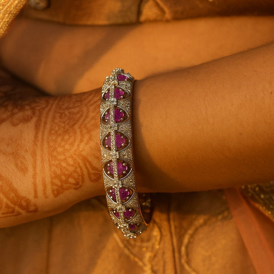 Ziva Orchid Shine AD Bangles